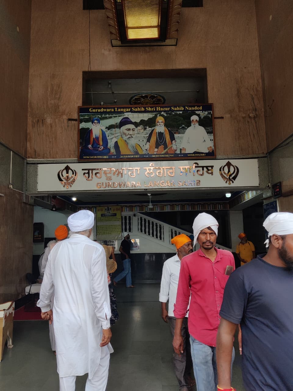 Palki Sahib carried during a Nagar Kirtan procession